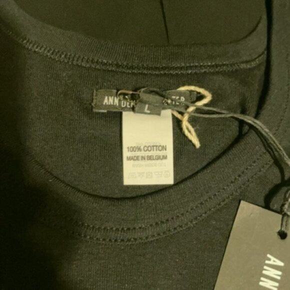 Ann Demeulemeester Jolene print Tank Top purple and black - Picture 7 of 10